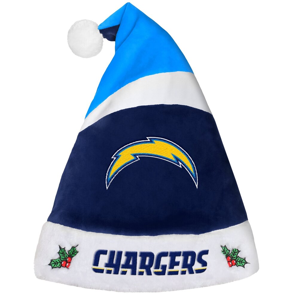 2437 Los Angeles Chargers 2016 Basic Santa Hat